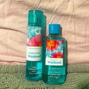 Baths & Body Works Endless Weekend.